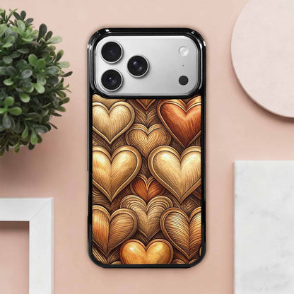 iPhone 17 Pro Max Case — Retro Zodiac Heart Retro Vintage, Custom Printed Phone Case