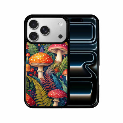 iPhone 17 Pro Case — Mushrooms Botanicalmushrooms P H7s Floral, Custom Print Case Cover
