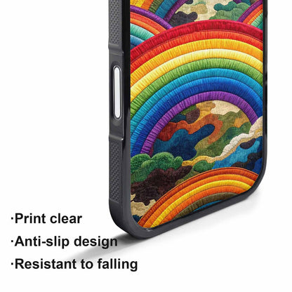 iPhone 17 Pro Max Case — Vivid Camo Rainbow Camo, Custom Made Phone Cover