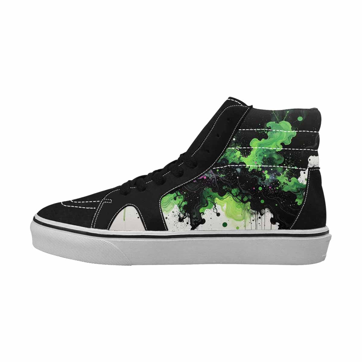 MEN'S Galaxy Nebula High Top Canvas Aesthetic Custom Shoes