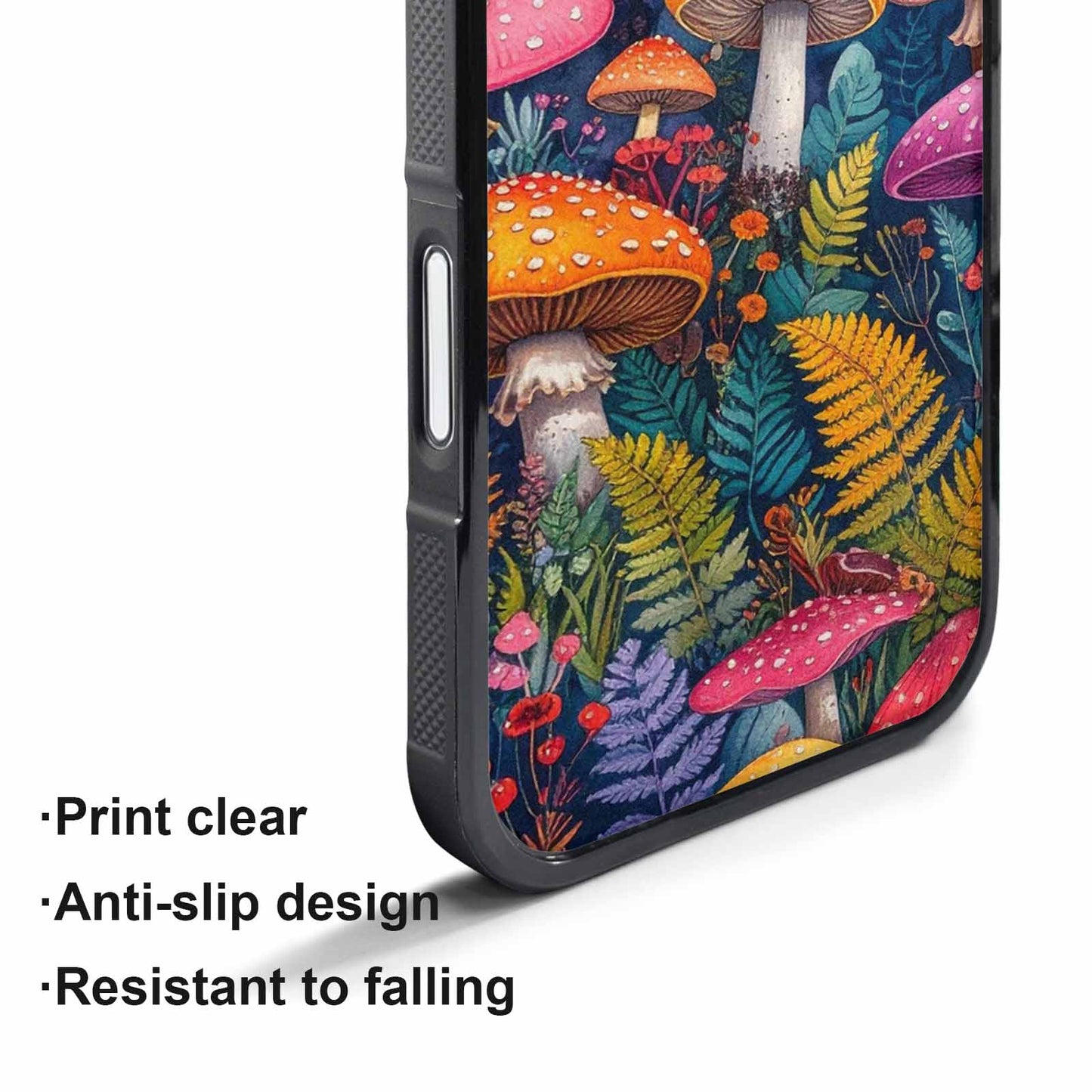 iPhone 17 Pro Max Case — Mushrooms Botanicalmushrooms P Hgq Floral, Custom Made Phone Cover