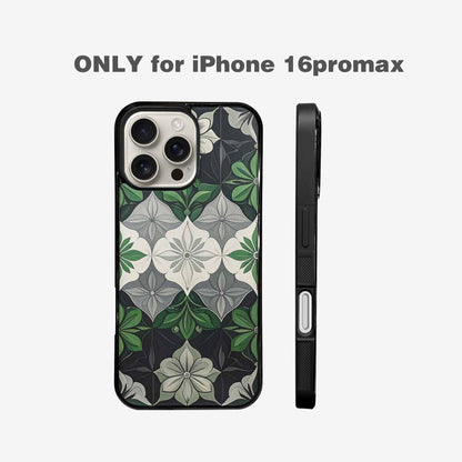 iPhone 16 Pro Max Case — Aromantic Flag Color Theme Small Rainbow, Custom Art Phone Cover