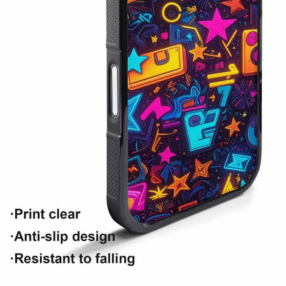 iPhone 17 Pro Case — Retro Motif Retro Motifs Pattern Retro, Custom Printed Phone Case
