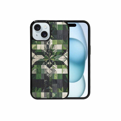 iPhone 15 Case — Aromantic Flag Color Theme Small Rainbow, Original Design Phone Case