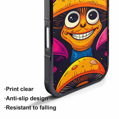 iPhone 17 Air Case — Retro Mushroom Cartoon Art Pattern Retro, Custom Designed Case Cover