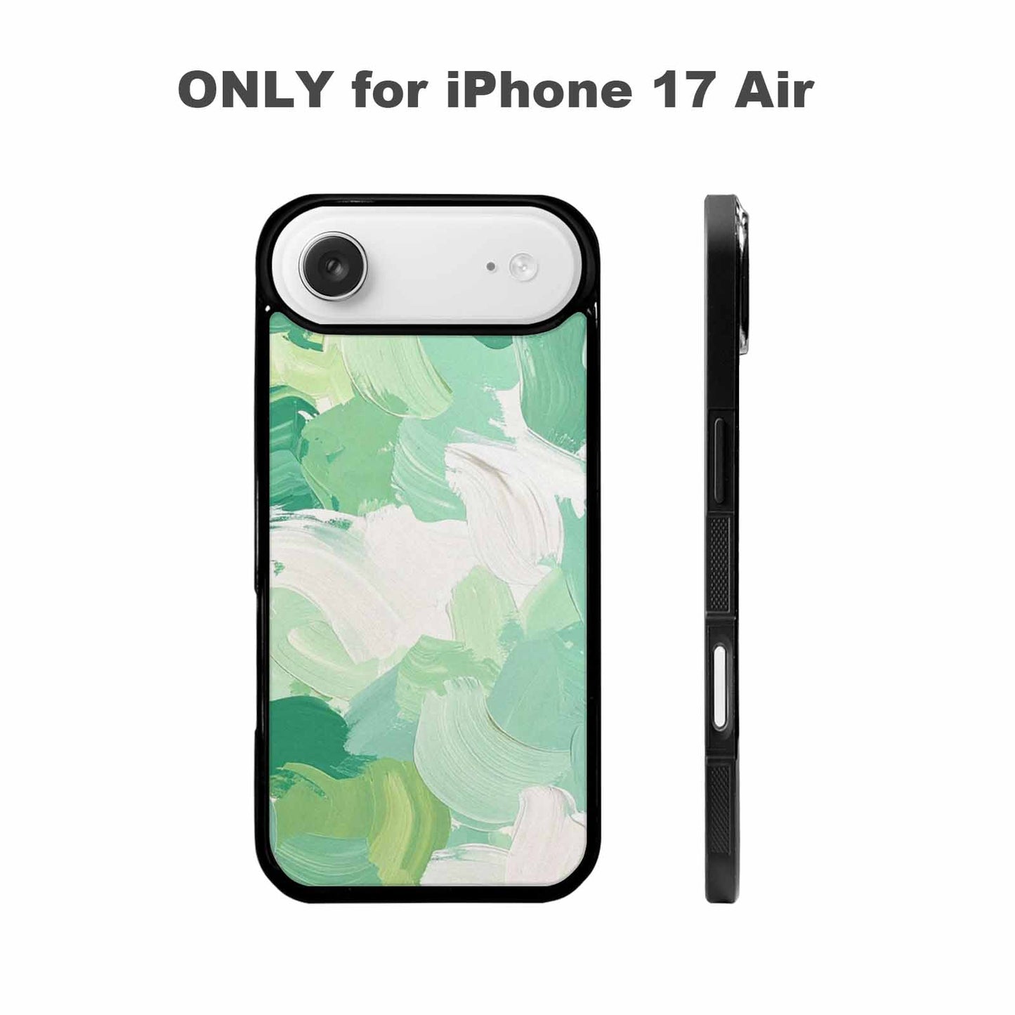 iPhone 17 Air Case — Seamless Tileable Pattern Of Overlapping Camo, Customized Protective Case