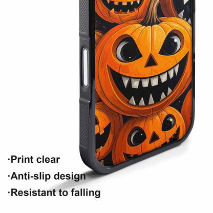 iPhone 17 Pro Case — Seamless Repeating Pattern Of Overlapping Cartoon, Custom Designed Case Cover
