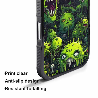 iPhone 17 Air Case — Toxic Radioactive Creature Pattern Hundreds Original, Custom Phone Case