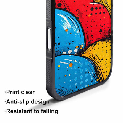 iPhone 17 Air Case — Small Comic Book Halftone Dot Original, Personalized Phone Case