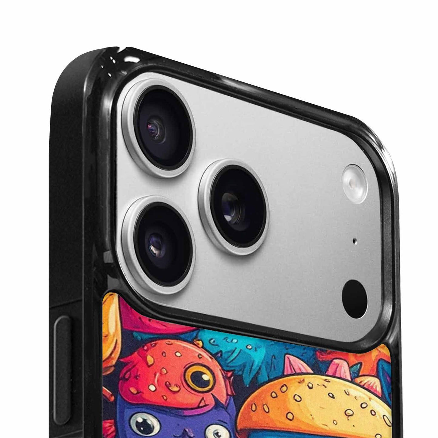iPhone 17 Pro Max Case — Small Cartoon Monster Character Cartoon Cute, Original Design Phone Case