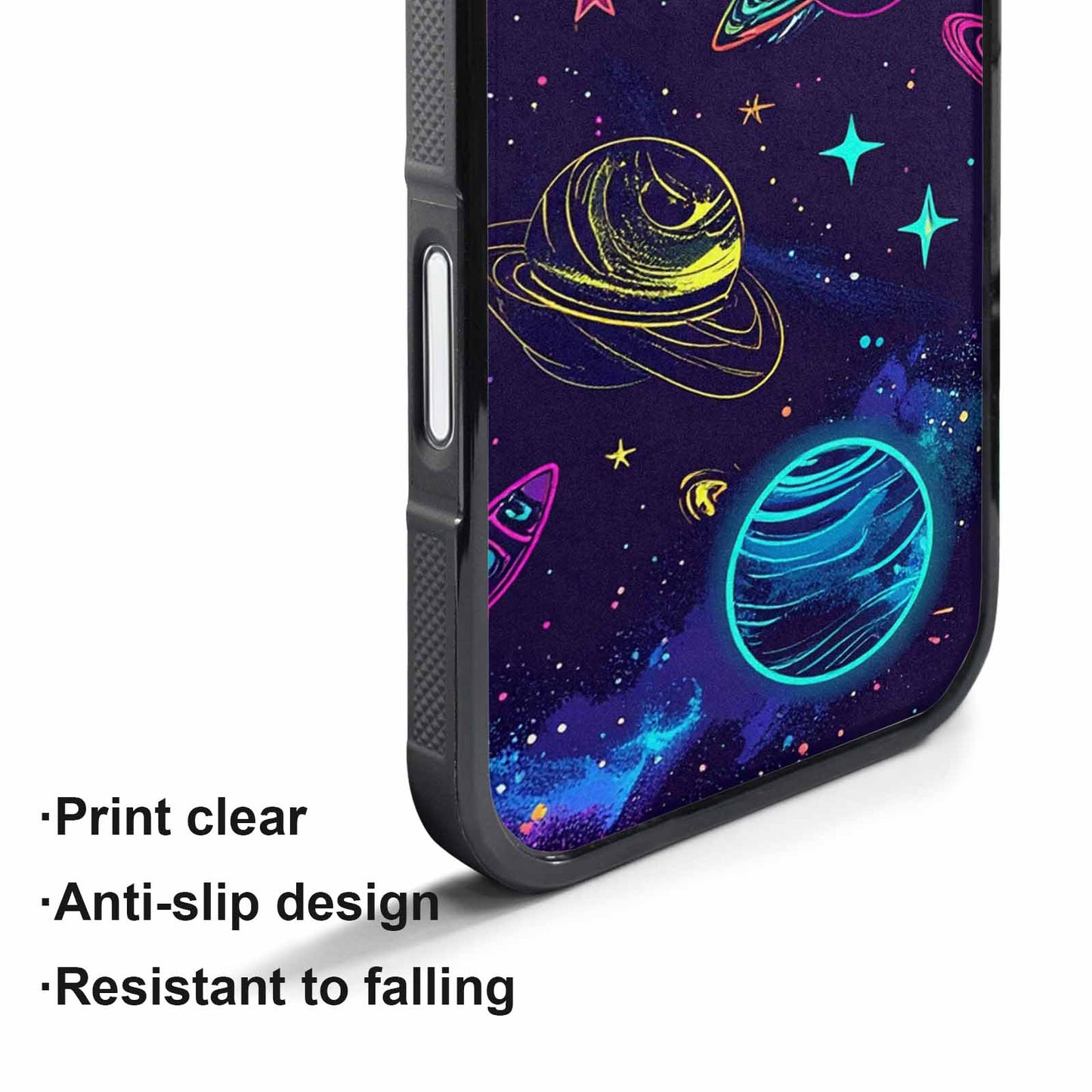 iPhone 17 Air Case — Space Galaxy Astronaut Pattern Planets Galaxy, Custom Designed Case Cover