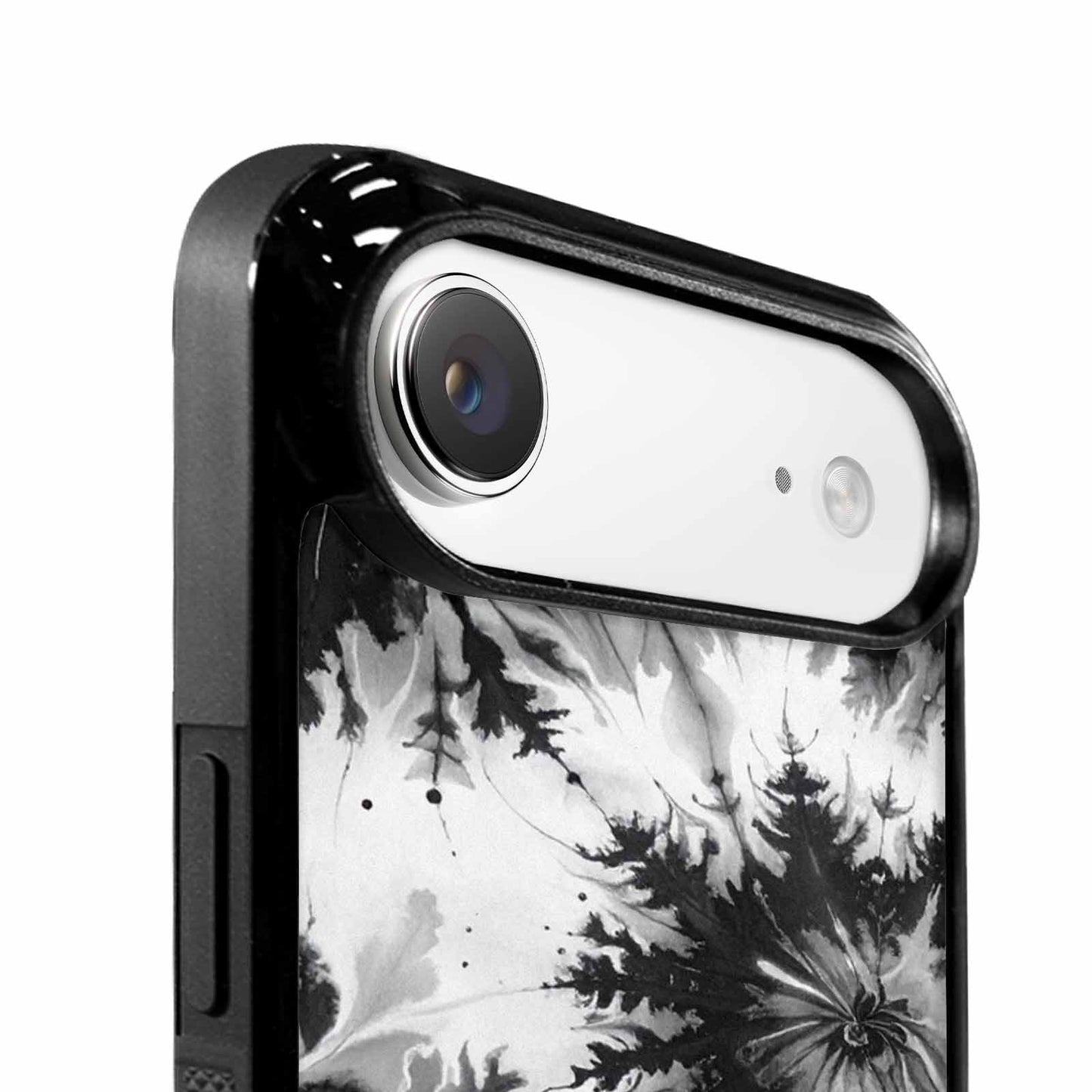 iPhone 17 Air Case — Tie Dye Acid Wash Black Tie, Custom Designed Case Cover
