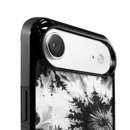 iPhone 17 Air Case — Tie Dye Acid Wash Black Tie, Custom Designed Case Cover