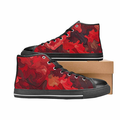 WOMEN'S Military Camouflage Blotch High Top Canvas Dreamcore Shoes