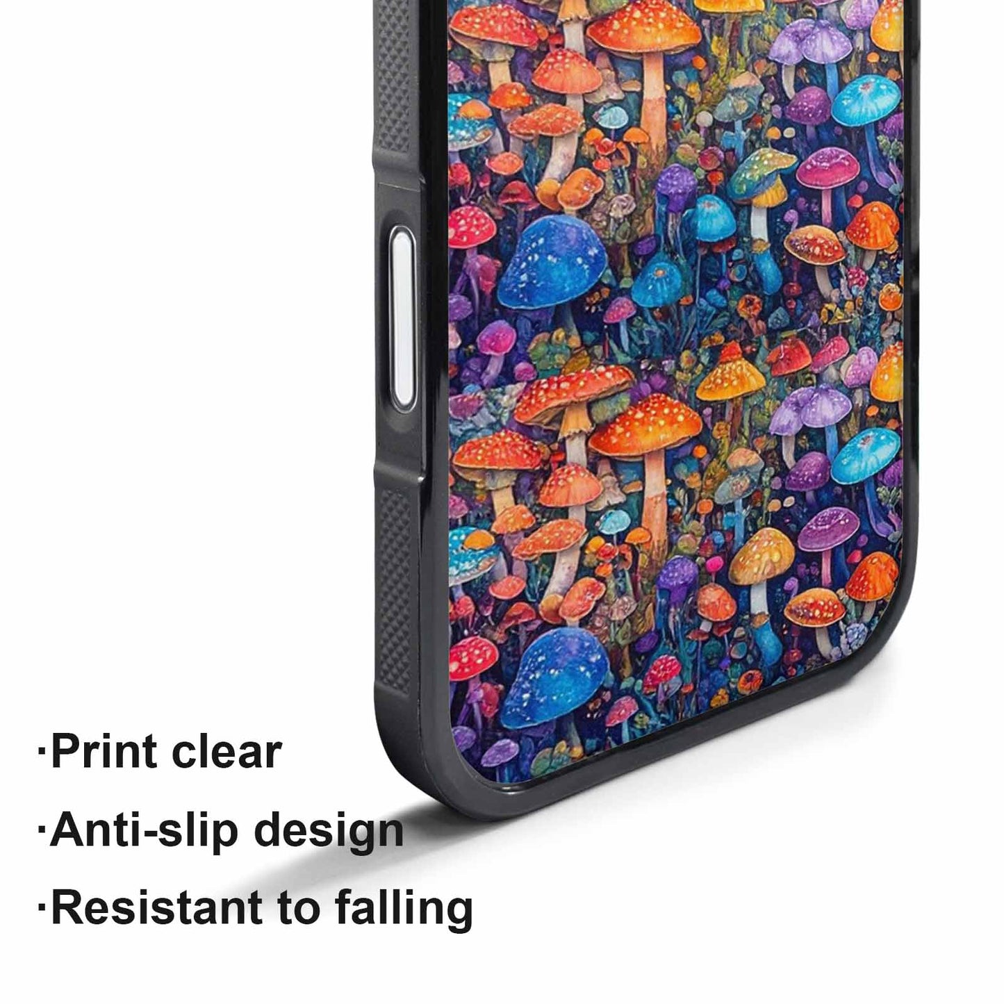 iPhone 17 Pro Case — Mushrooms General Mushrooms Pa Original Art, Custom Made Phone Cover
