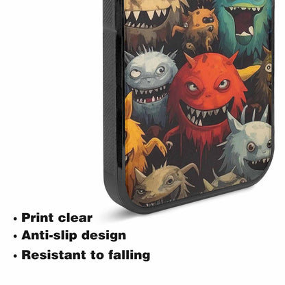 iPhone 15 Plus Case — Monsters Camomonsters Pattern Qch, Custom Phone Case