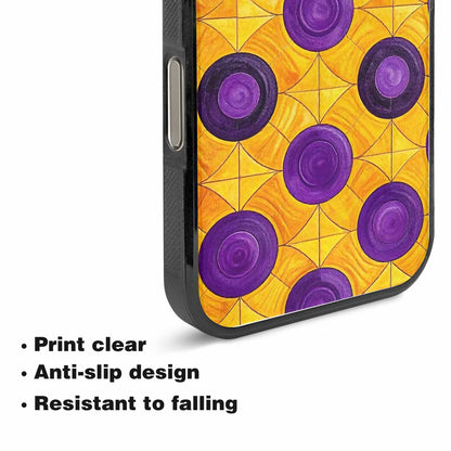 iPhone 15 Pro Max Case — Intersex Flag Color Theme Small Rainbow, Personalized Phone Case