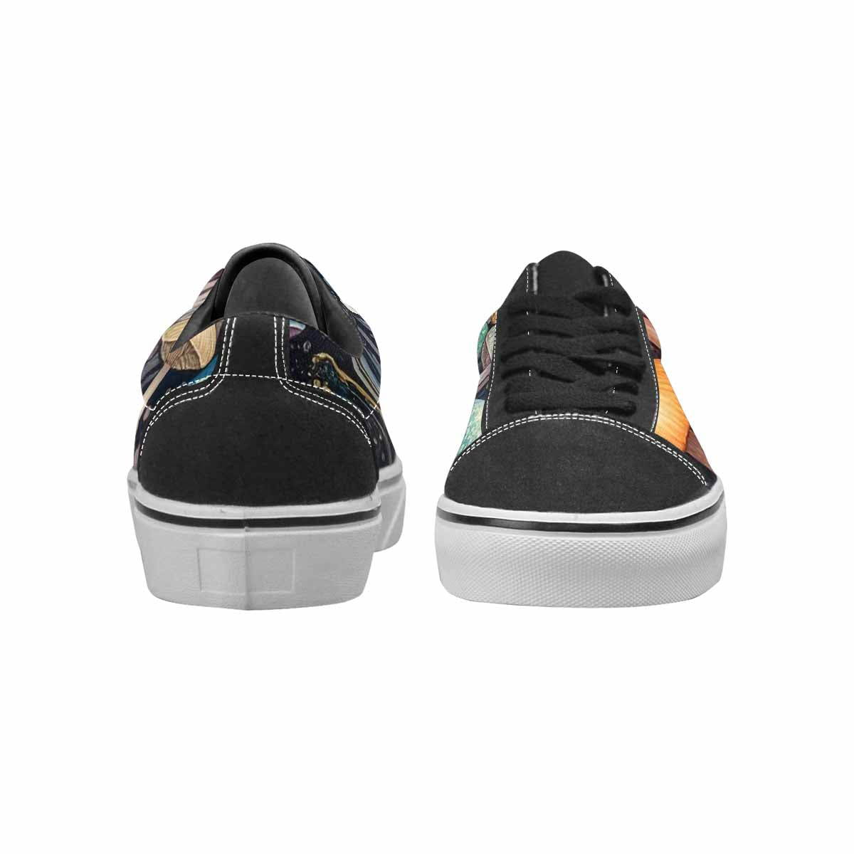 WOMEN'S Mushrooms Lace-Up Canvas Dark Academia Sneakers