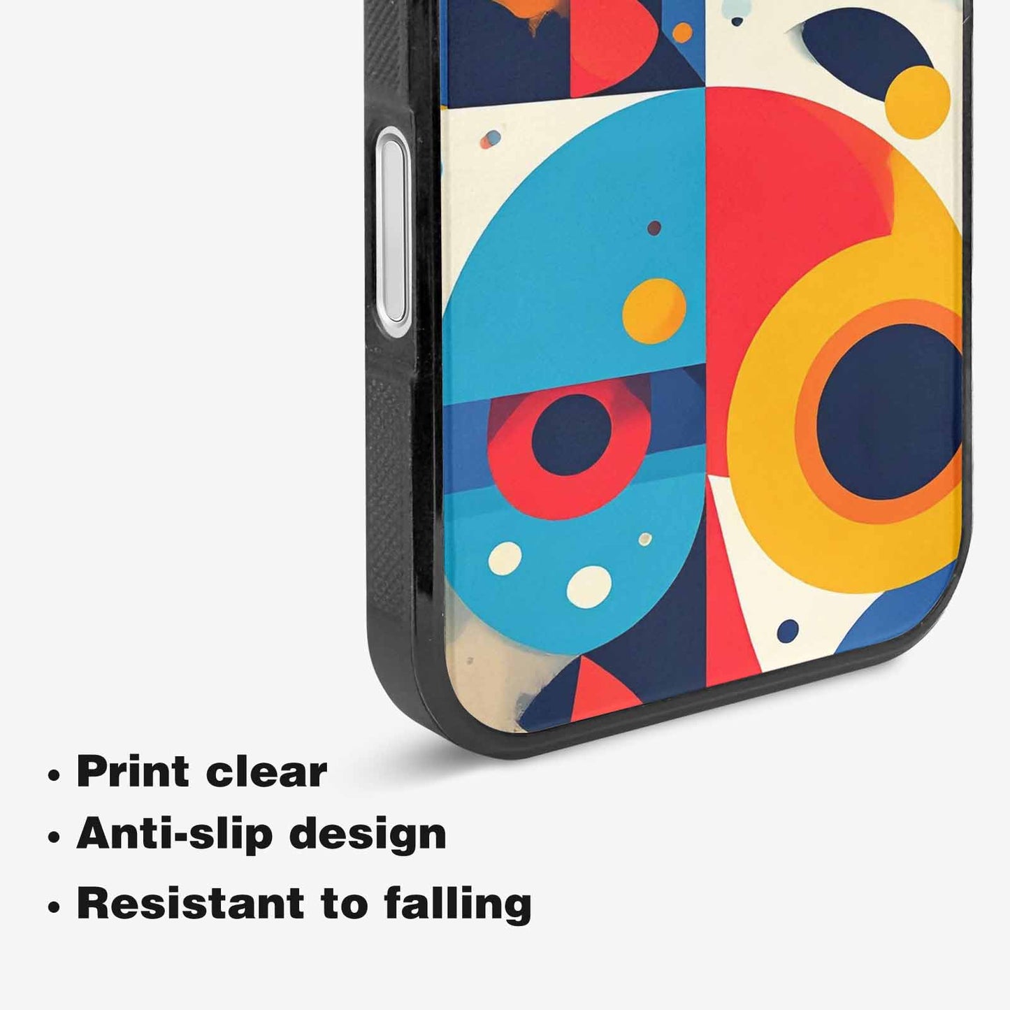 iPhone 16 Case — 1960s Mod Cartoon Art Pattern, Custom Phone Case