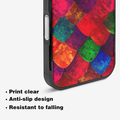 iPhone 16 Case — Snake Print Dark Seamless Pattern Vibrant, Custom Phone Case
