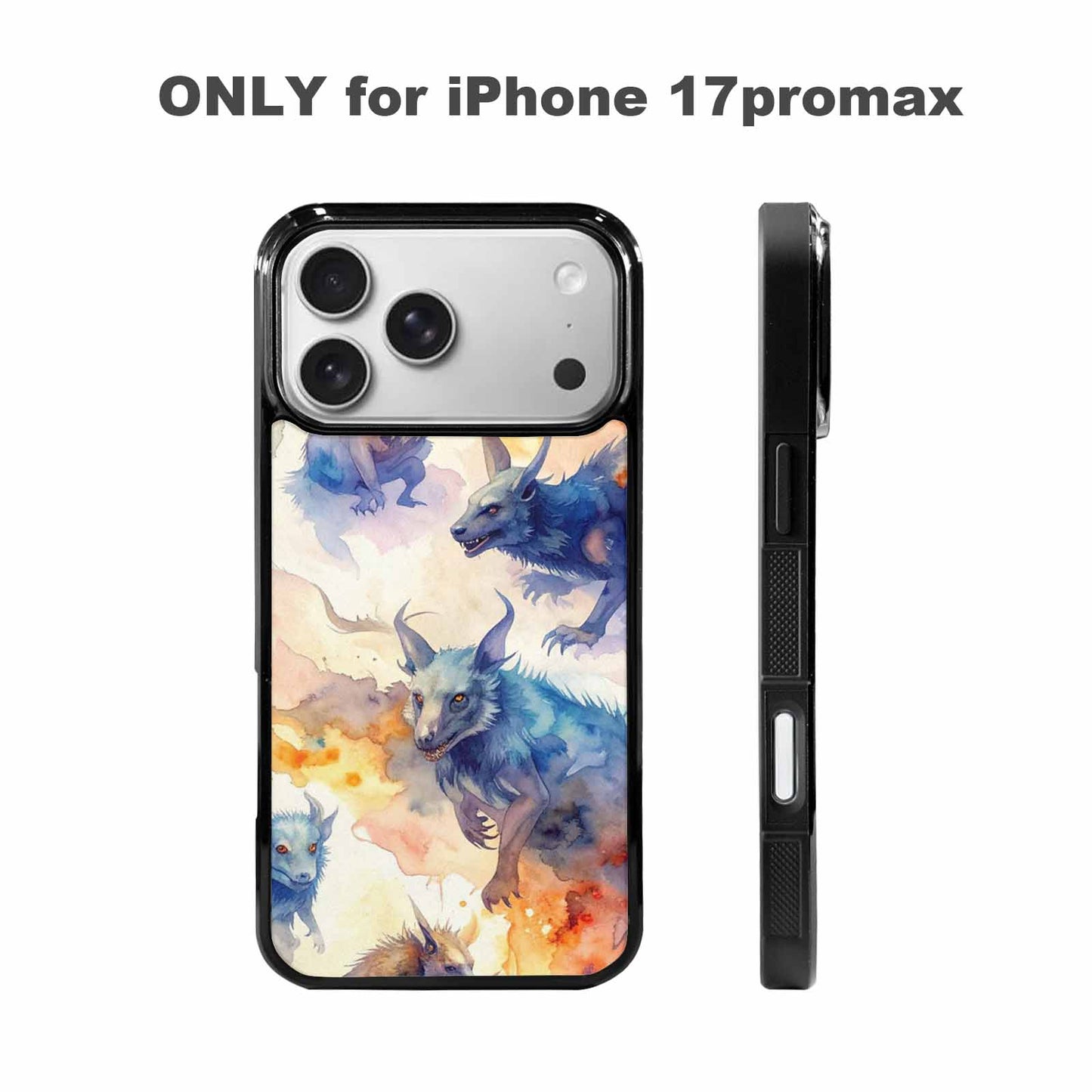 iPhone 17 Pro Max Case — Bold Cryptid Folklore Original Art, Original Design Phone Case