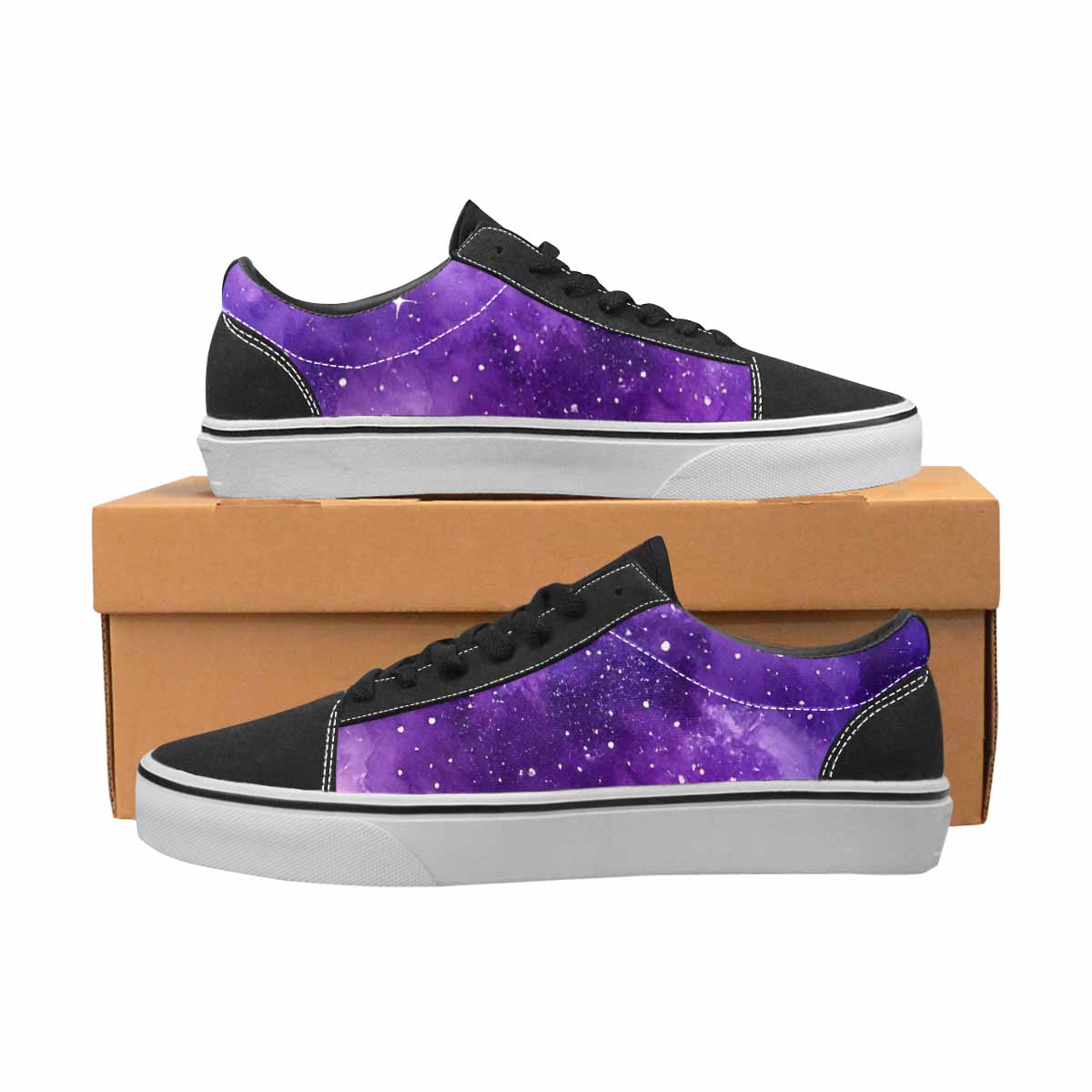 MEN'S Galaxy Art - Canvas Lace-Up Dreamcore Shoes