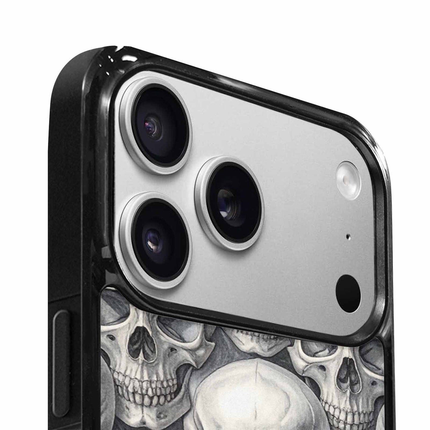 iPhone 17 Pro Max Case — Skull Dark Art Gothic Print Gothic, Custom Designed Case Cover