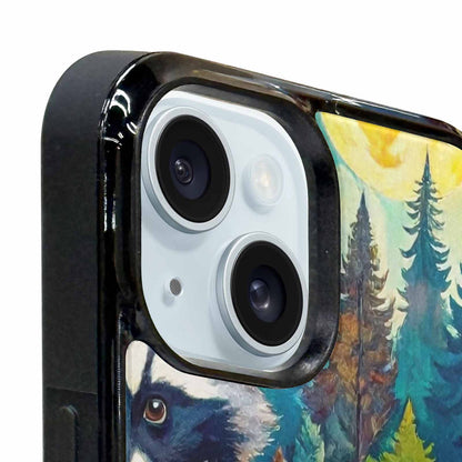 iPhone 15 Plus Case — Raccoon Bandit Raccoon Bandit Pattern Hundreds, Original Design Phone Case