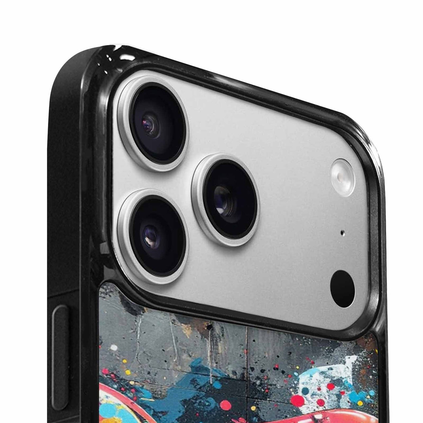 iPhone 17 Pro Case — Seamless Repeating Pattern Of Overlapping Camo, Custom Print Case Cover