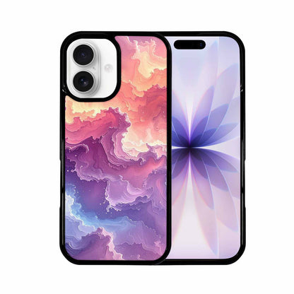iPhone 17 Case — Seamless Tileable Pattern Of Galaxy Space, Custom Printed Phone Case