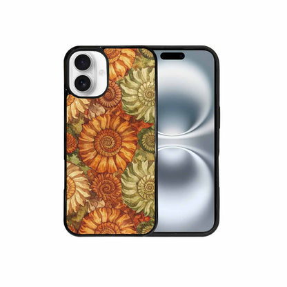 iPhone 16 Plus Case — Tie Dye Earth Tones Blended Overlapping, Custom Designed Case Cover