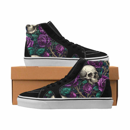MEN'S Skull Dark Art Gothic Print Filigree 3 Ferion