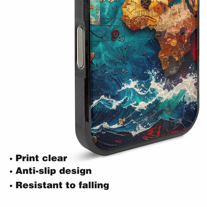 iPhone 16 Pro Case — Pirate Skull Flag Pirate Skull Flag, Customized Protective Case