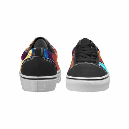 WOMEN'S Melting Ice Cream Monster Lace-Up Canvas Grunge Shoes