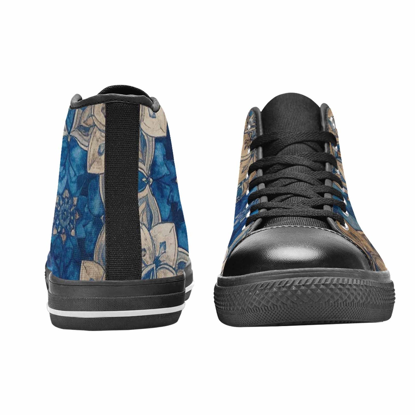 WOMEN'S Mandala High Top Canvas Surreal Shoes