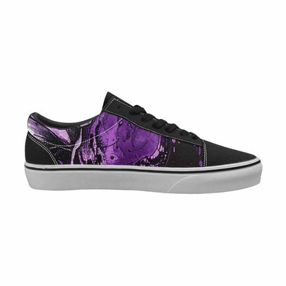 WOMEN'S Ice Cream Motif Lace-Up Canvas Vivid Sneakers