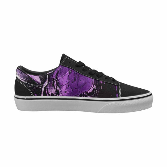 WOMEN'S Ice Cream Motif Lace-Up Canvas Vivid Sneakers