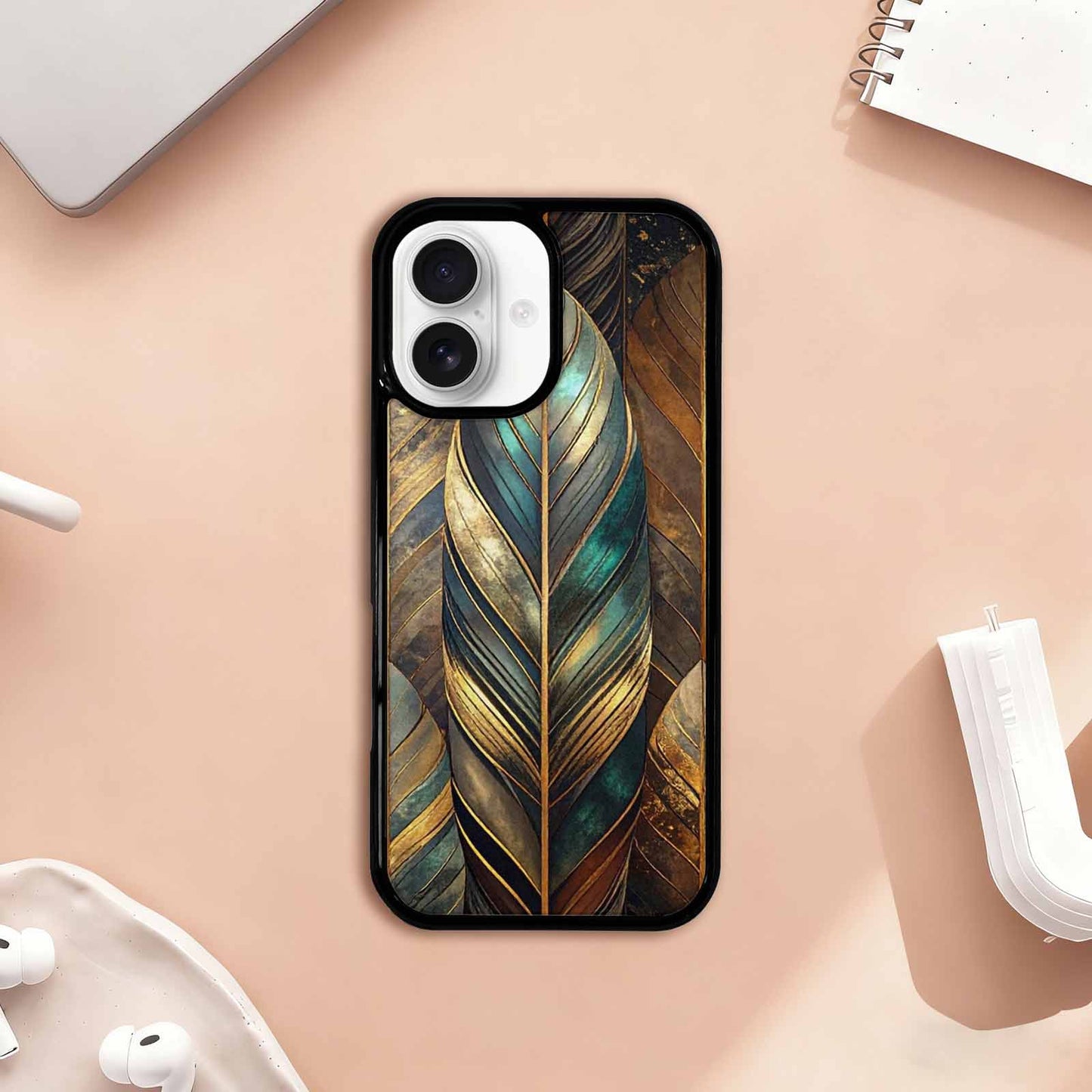 iPhone 17 Case — Iridescent Animal Print Animal Print, Custom Made Phone Cover
