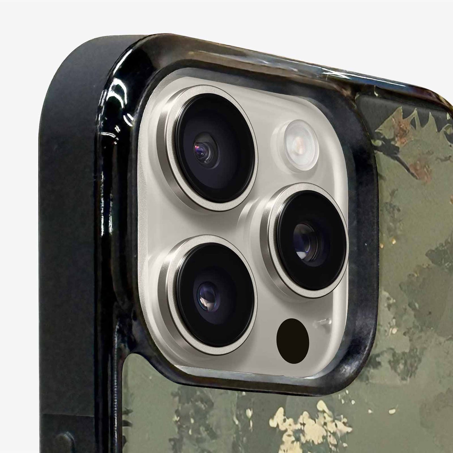 iPhone 16 Pro Max Case — Hunting Camouflage Pattern With Deer And, Personalized Phone Case