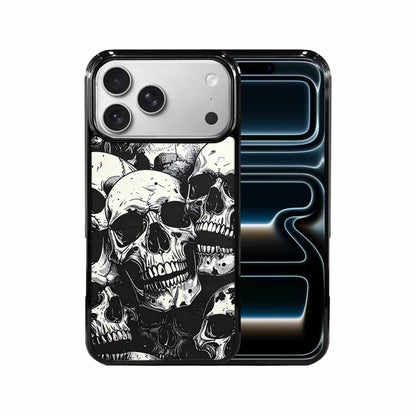 iPhone 17 Pro Max Case — Skull Dark Art Gothic Print Gothic, Custom Art Phone Cover