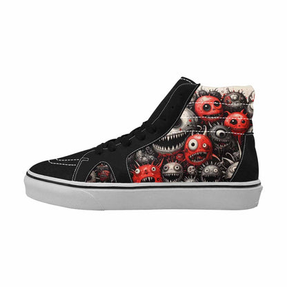 MEN'S Multi High Top Canvas Kaleidoscope Sneakers