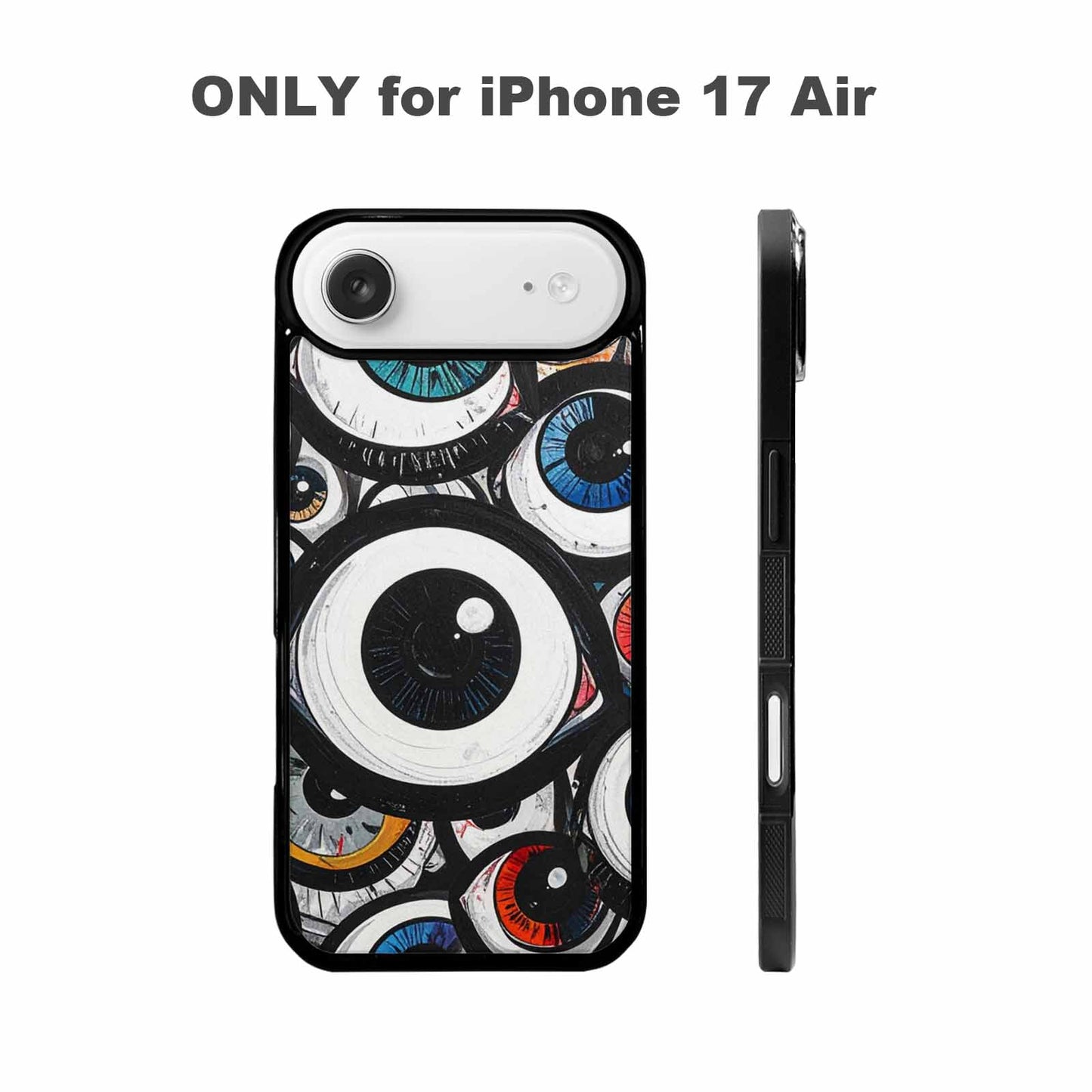 iPhone 17 Air Case — Googly Cartoon Eyeballs Cartoon Cute, Custom Designed Case Cover