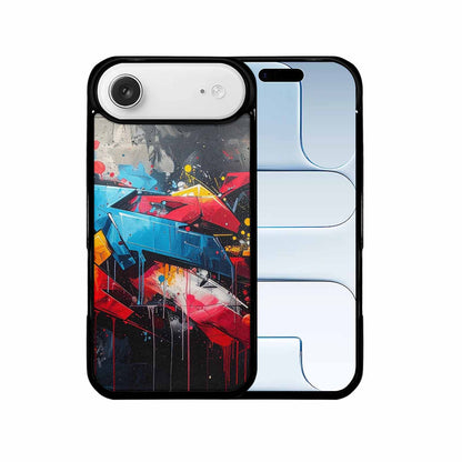 iPhone 17 Air Case — Seamless Repeating Pattern Of Overlapping Camo, Custom Designed Case Cover
