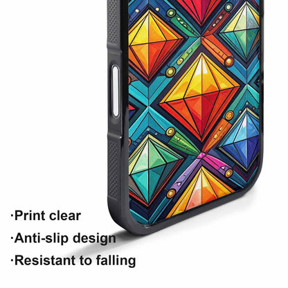 iPhone 17 Pro Max Case — Vintage Summer Diamond Retro Vintage, Custom Art Phone Cover