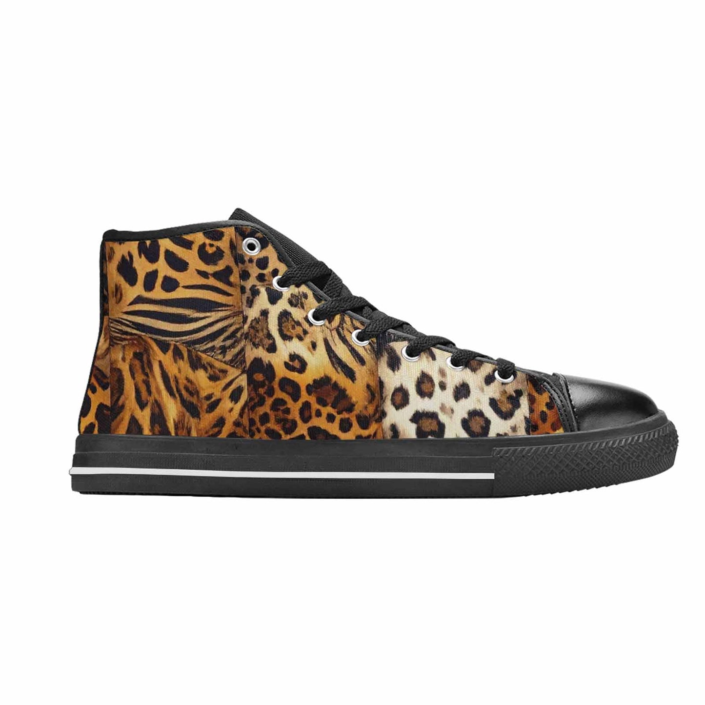 WOMEN'S Animal Print High Top Canvas Cottagecore Shoes