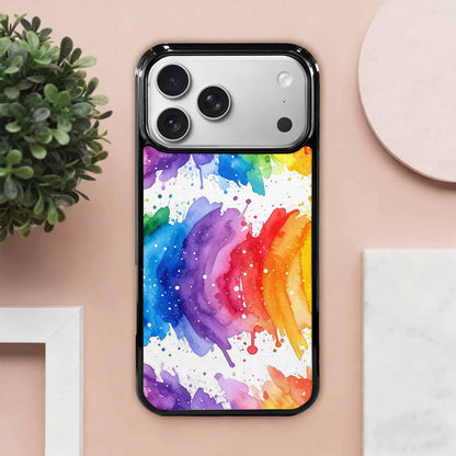 iPhone 17 Pro Max Case — Watercolor Splash Abstract Pattern, Watercolor Abstract, Custom Art Phone Cover