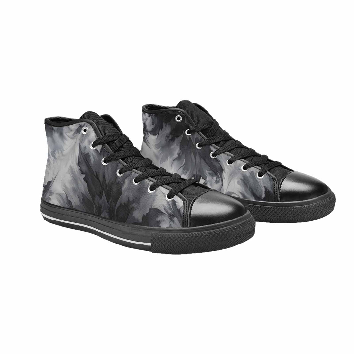 MEN'S Tie Dye - High Top Canvas Y2K Shoes