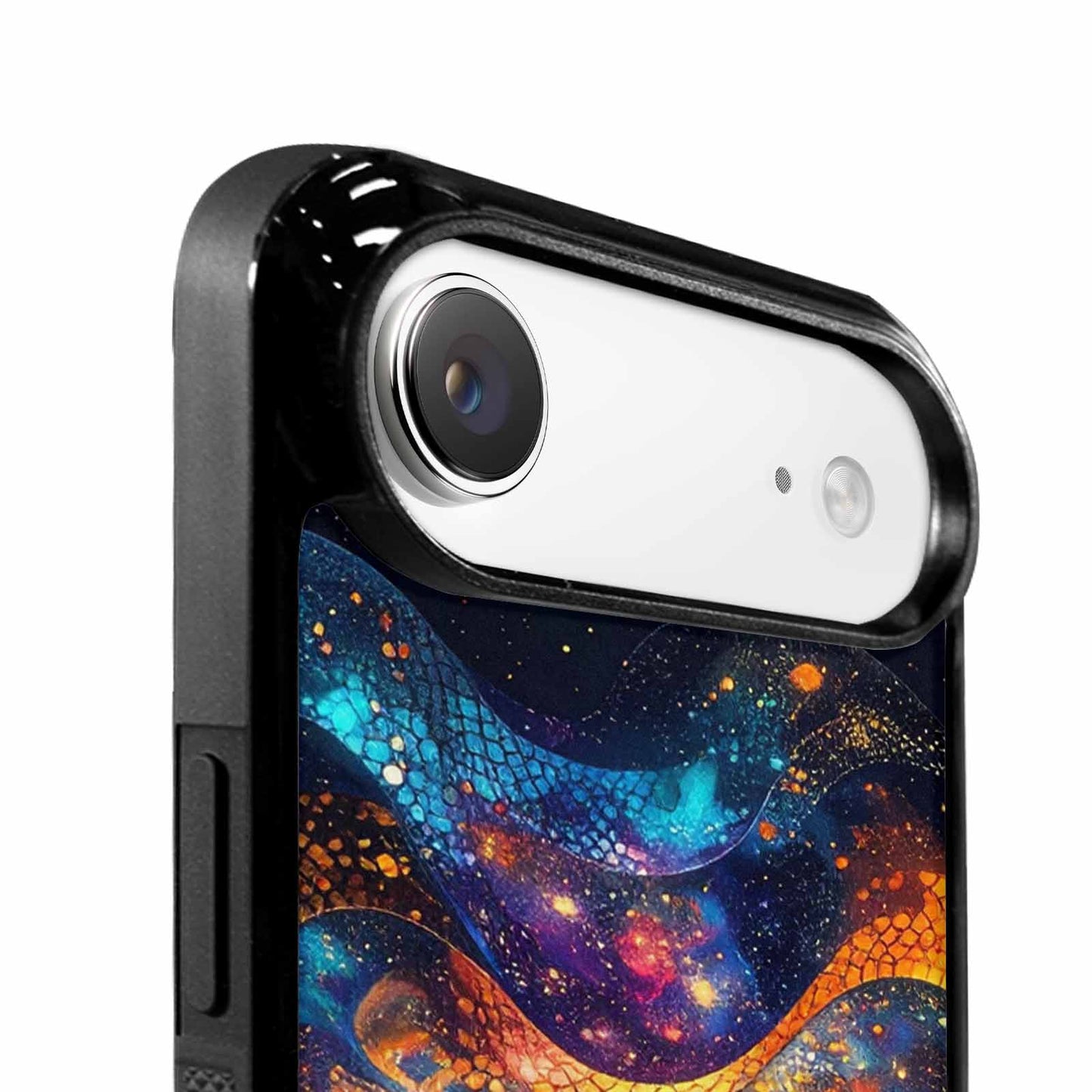 iPhone 17 Air Case — Snake Print Galaxy Seamless Pattern Animal, Custom Print Case Cover