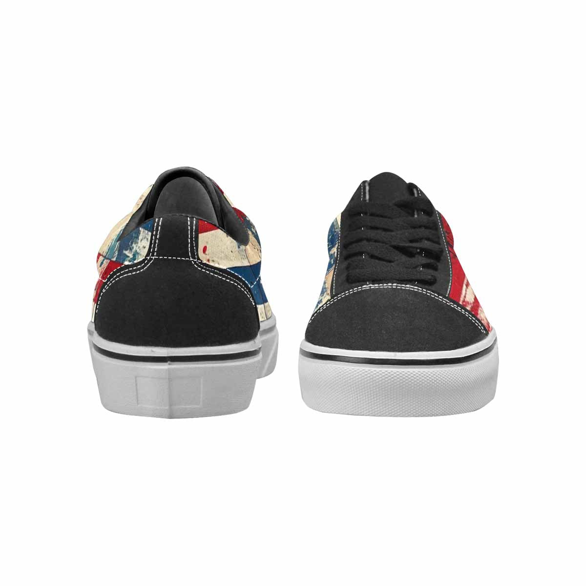 MEN'S American Flag Stars Canvas Lace-Up Vivid Sneakers
