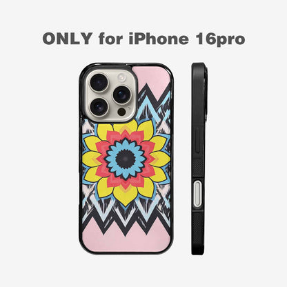 iPhone 16 Pro Case — 1960s Mod Cartoon Art Pattern, Unique Phone Case Design